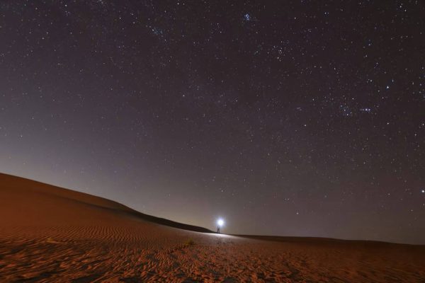 Đêm sao trên sa mạc, khung cảnh cắm trại Bedouin