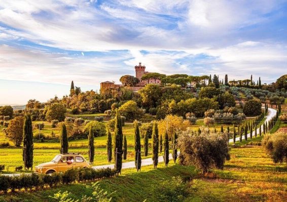 Tuscany, vùng đất của nho, rượu và nắng vàng mật ong